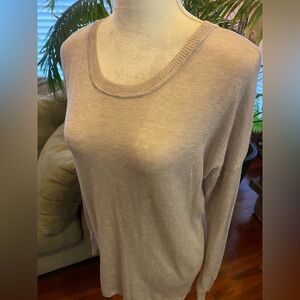 Cream lightweight sweater